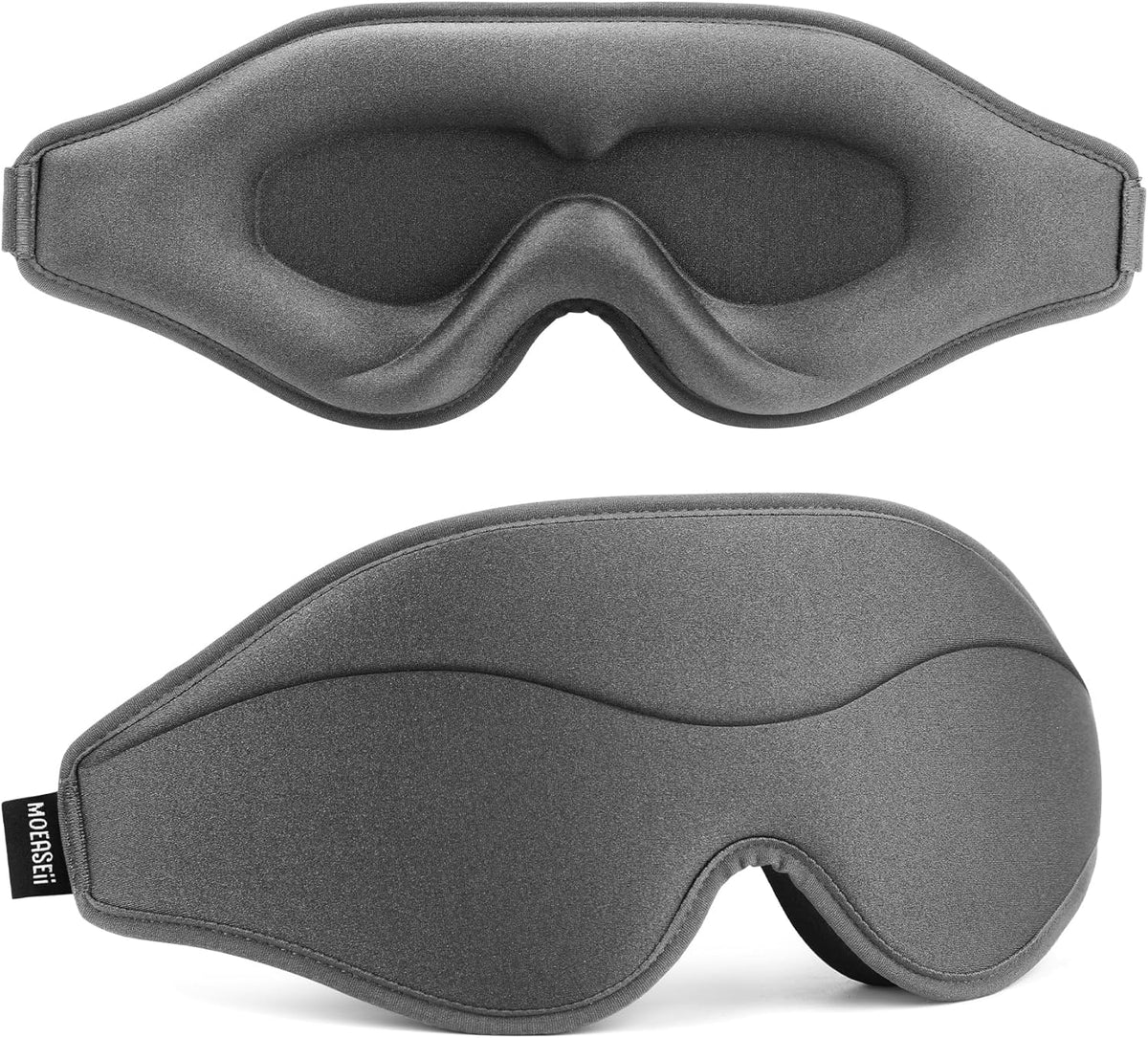 Sleep Mask - Total Blackout 3D Sleeping Mask, Super Lightweight & Silky Soft Eye Mask for Sleeping