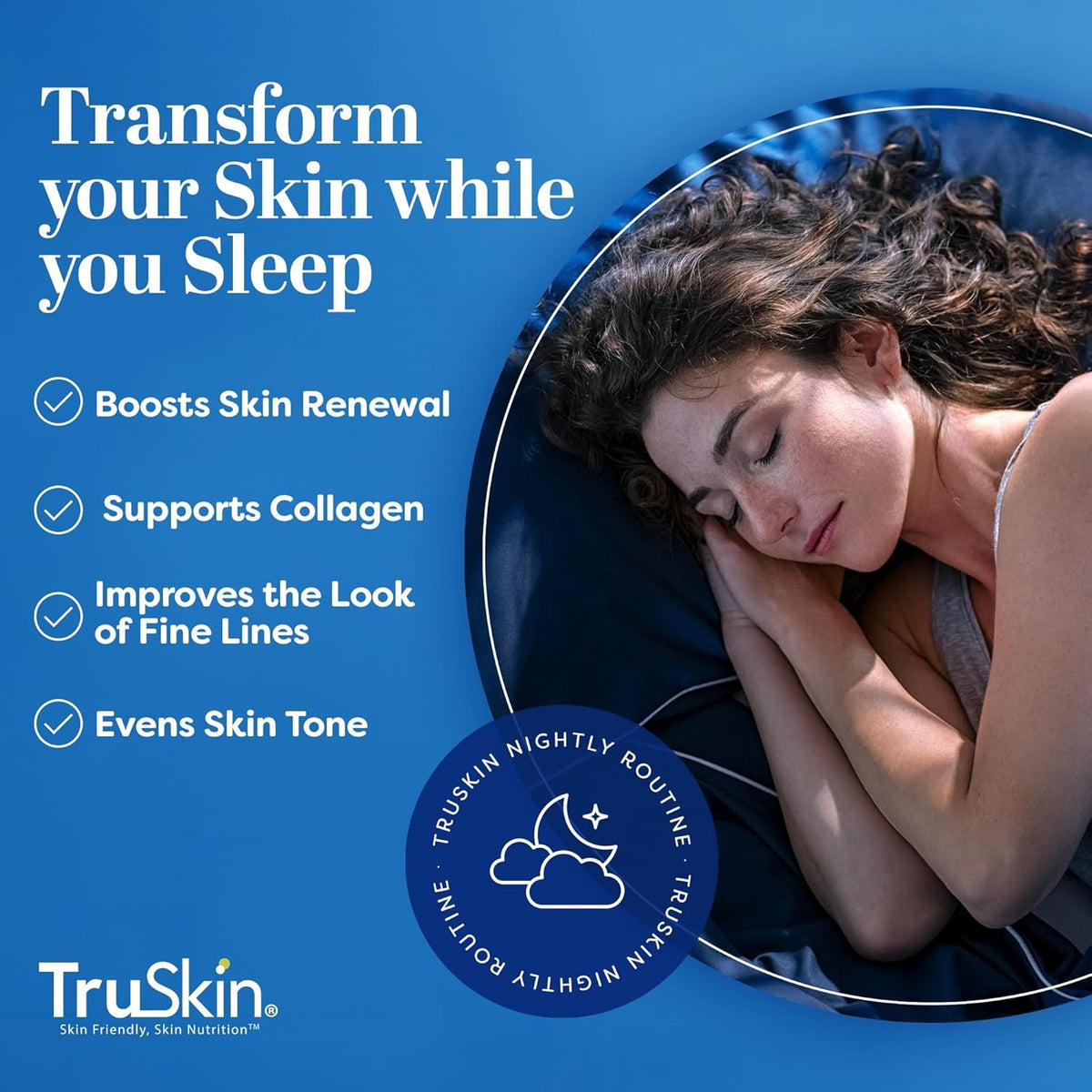 TruSkin Retinol Serum for Face – Gentle Anti-Aging Serum with Retinol, Hyaluronic Acid, and Vitamin