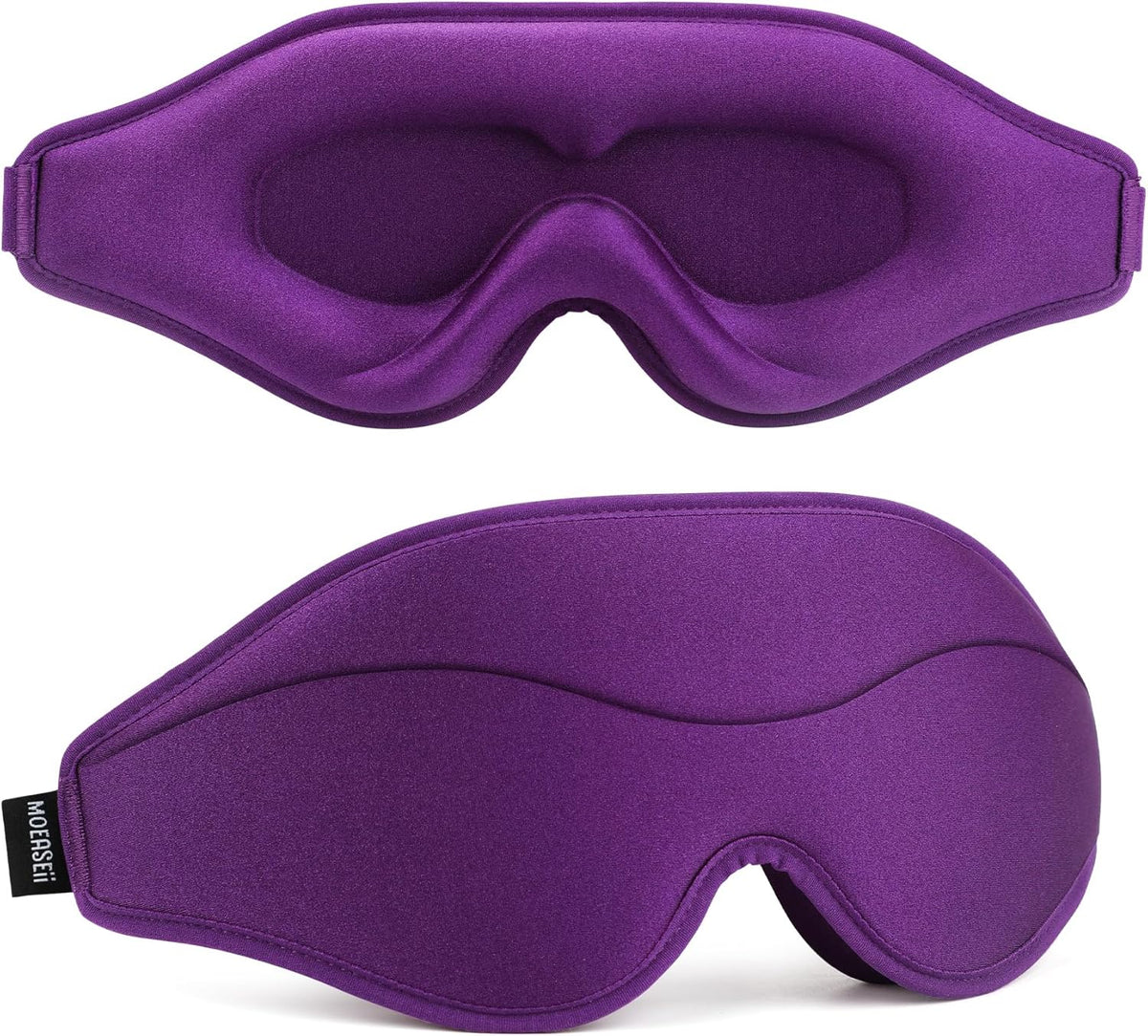 Sleep Mask - Total Blackout 3D Sleeping Mask, Super Lightweight & Silky Soft Eye Mask for Sleeping