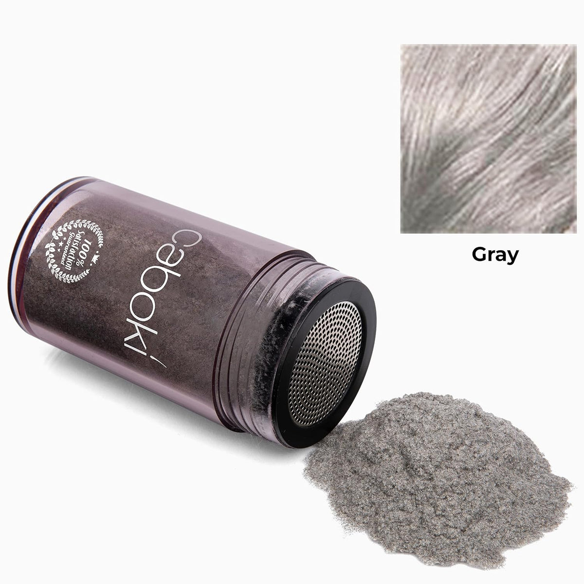 Caboki Hair Loss Concealer. All-Natural Hair Building Fiber. Make Thin Hair Look 10X Fuller
