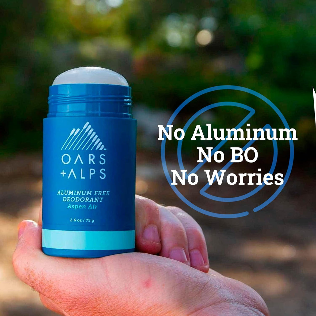 Oars + Alps Aluminum Free Deodorant for Men and Women, Dermatologist Tested and Made with Clean