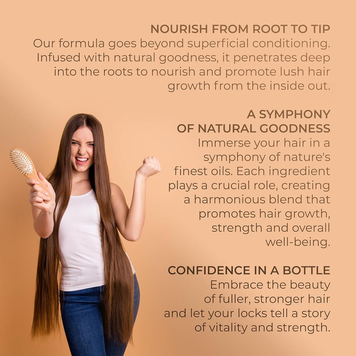 velona Hair Growth Formula - 4 oz | Castor, Amla, Jojoba, Argan, Rosemary, Peppermint, Tea Tree