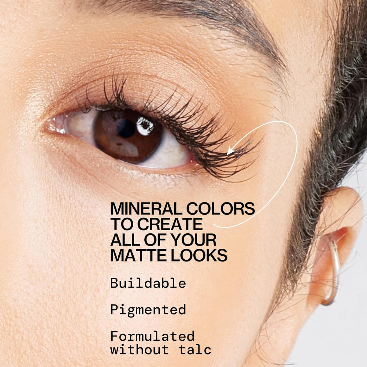 Pacifica Pink Nudes Mineral Eyeshadow Palette, 10 Neutral Shades, For Natural or Smoky Eye Look