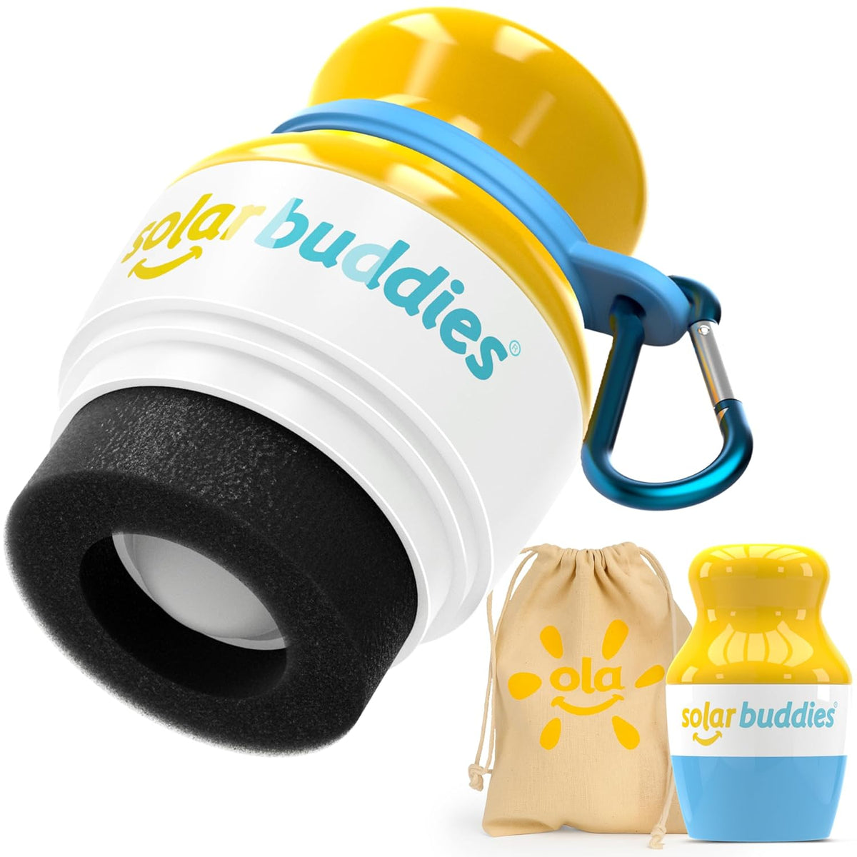 Blue Bag Bundle Set For Solar Buddies Refillable Roll On Sunscreen Suncream Applicator Bag Bundle