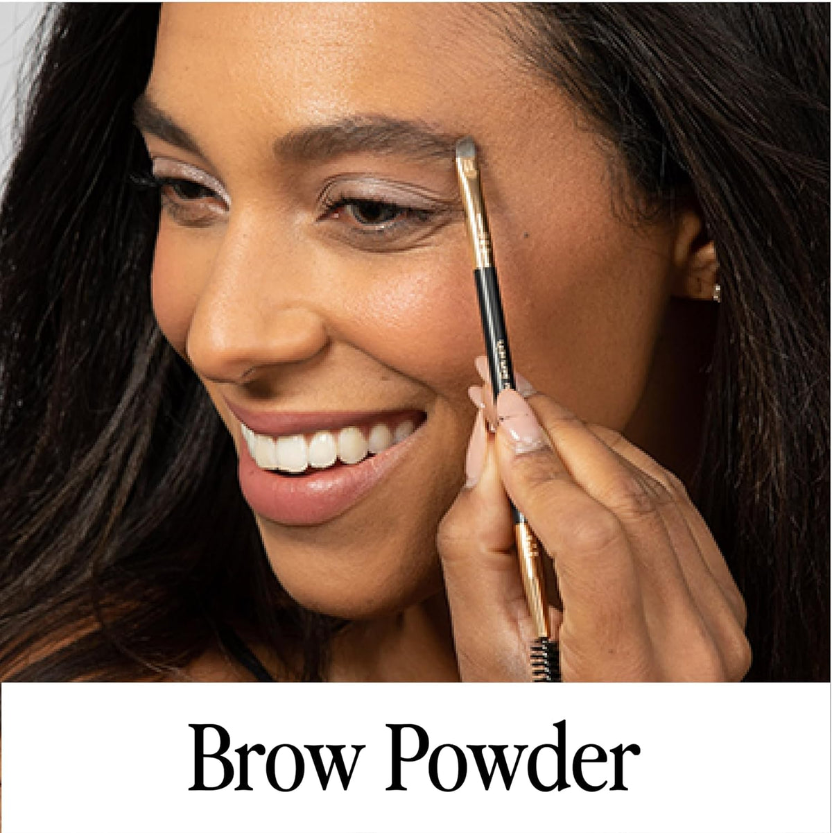 bdb Eyebrow Powder - Long-Lasting, Fuller & Fluffier Brows, Lightweight, Soft & Natural, Light