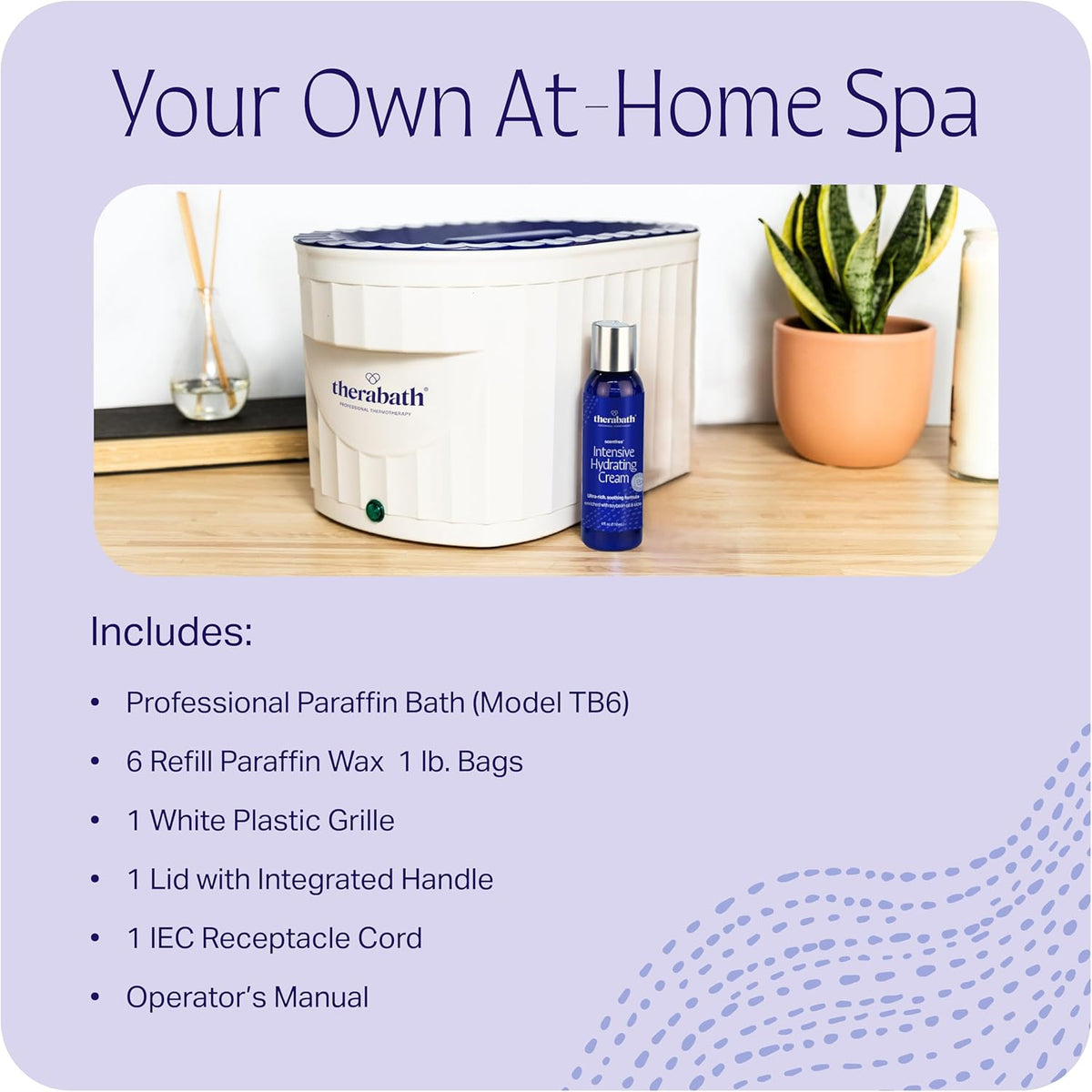 Therabath Professional Thermotherapy Paraffin Bath - Arthritis Treatment Relieves Muscle Stiffness