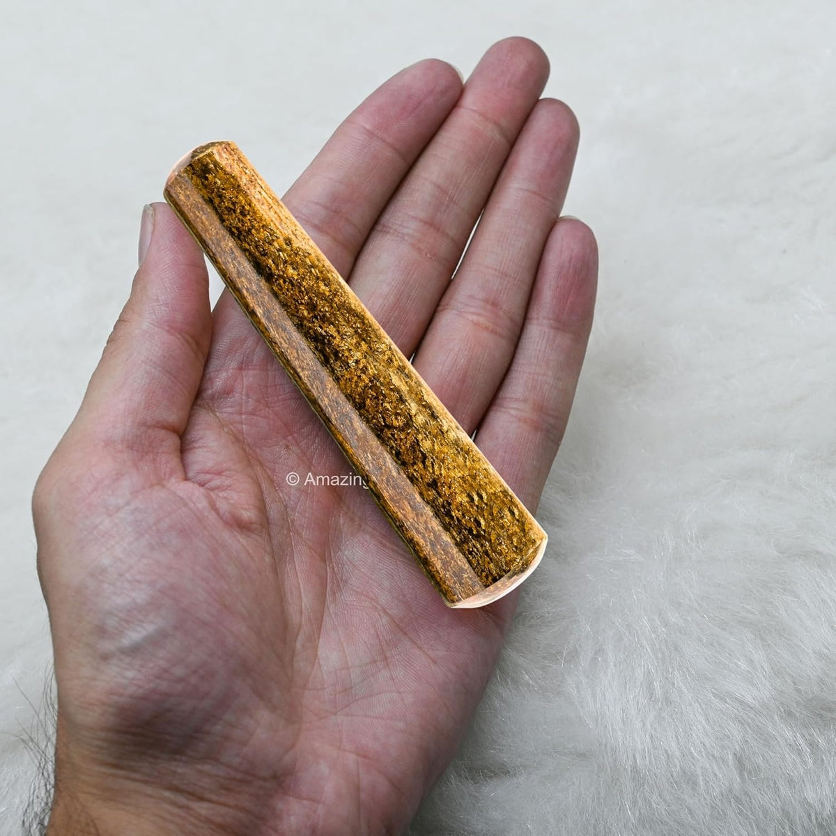 Amazing Gemstone Bronzite Crystal Wand Massage Stick - Pelvic Wand Gua Sha for Adults - Crystals