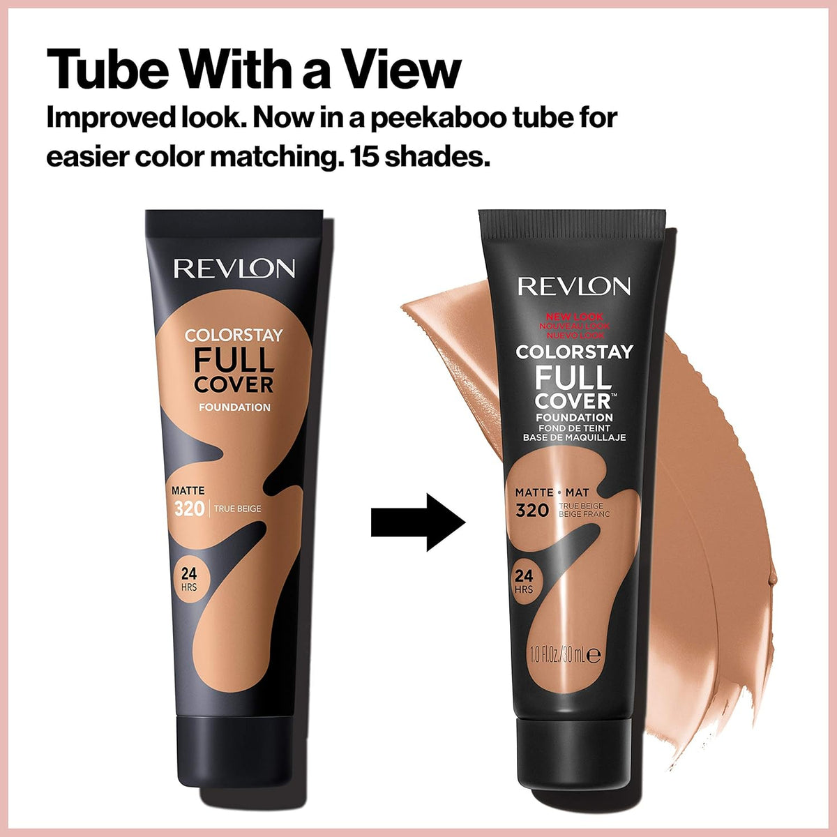 Revlon ColorStay Full Cover Longwear Matte Foundation, Heat & Sweat Resistant Lightweight Face