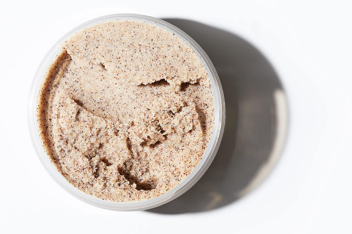 LATHER Coconut Foaming Body Scrub - Gentle Exfoliating & Hydrating Scrub for All Skin Types
