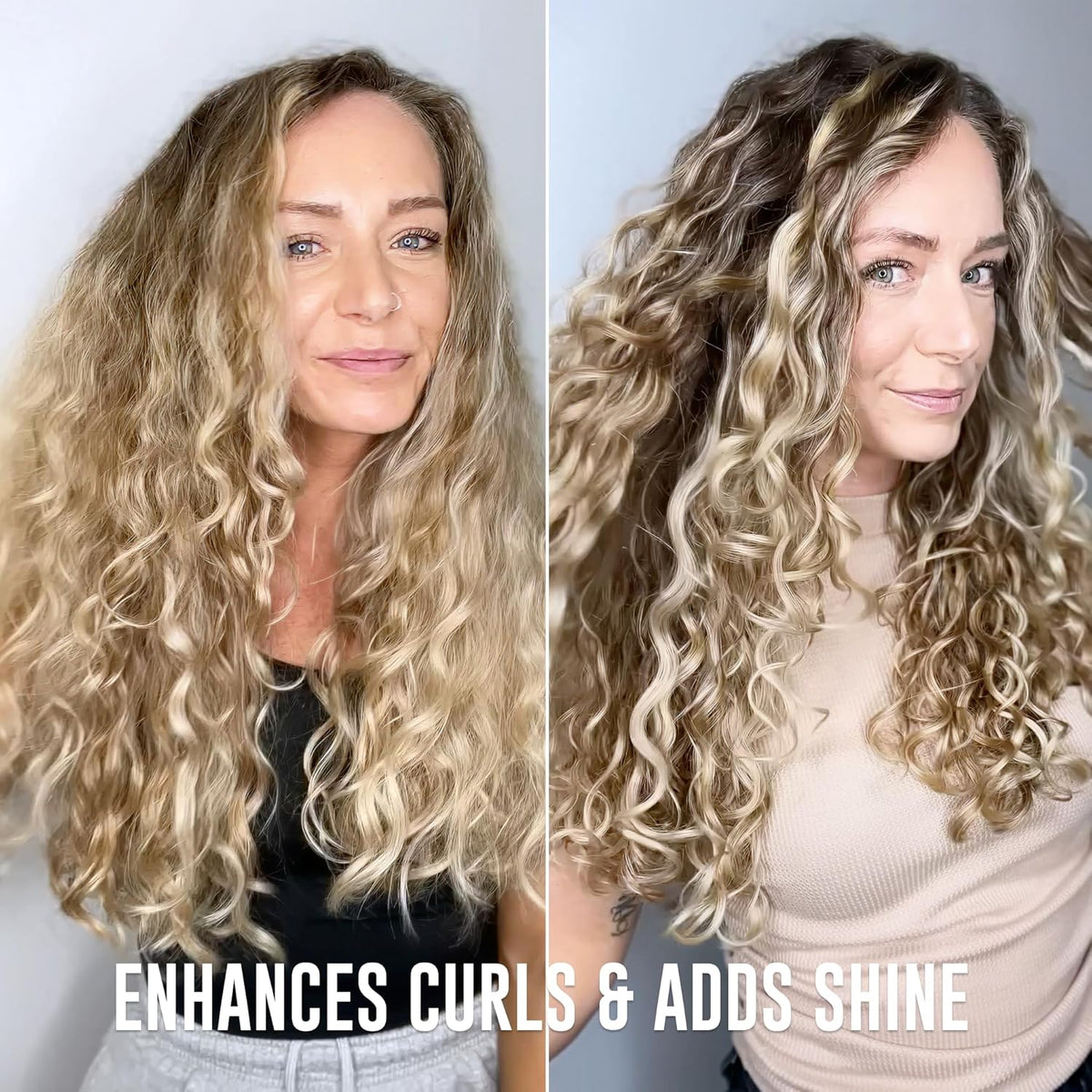 Love Ur Curls Irish Sea Moss Hair Gel, Medium Hold Hair Styling Curling Gel for Defined Curly Hair