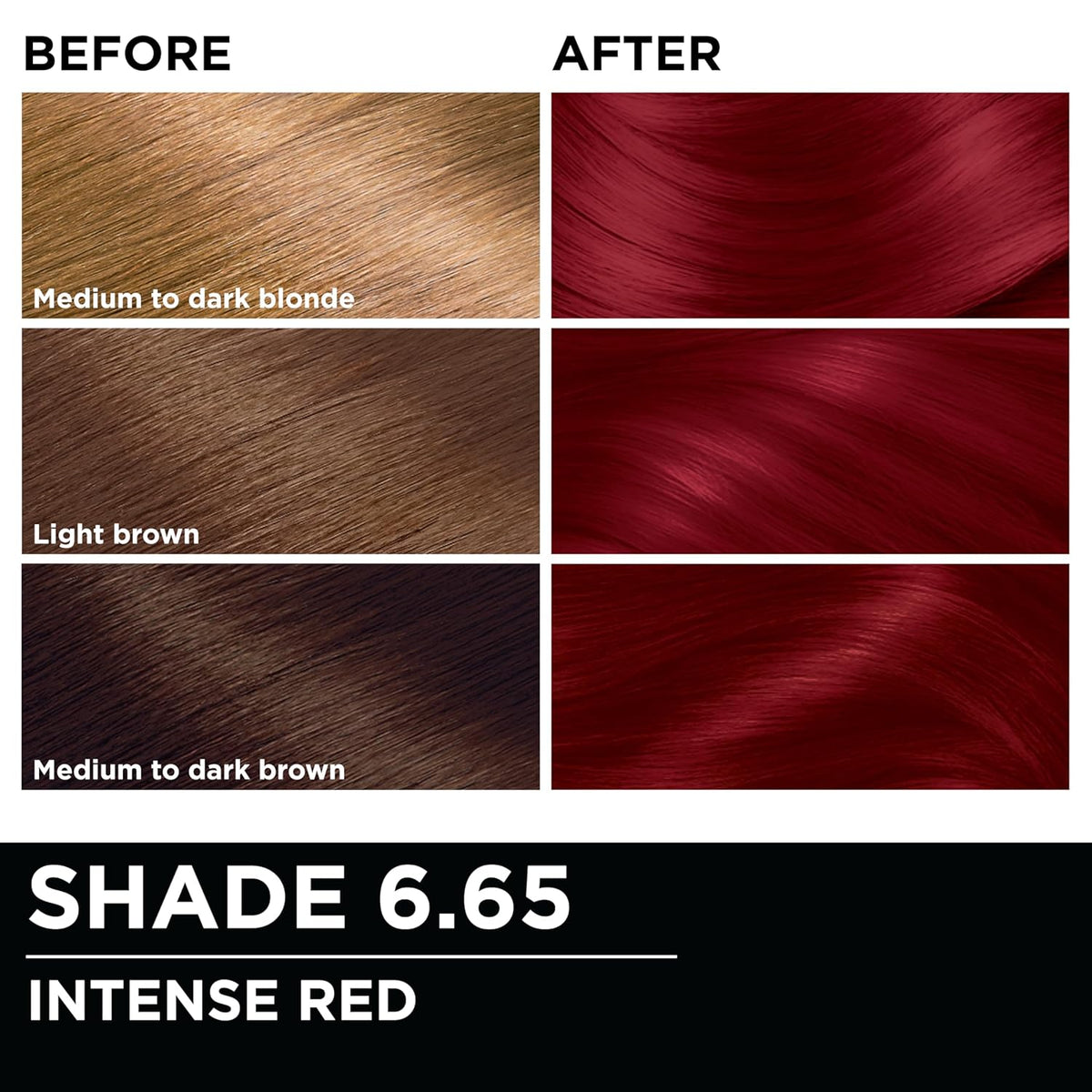 Garnier Olia Hair Color, Oil Powered Ammonia Free Permanent Hair Dye for Long-Lasting Color, 6.65