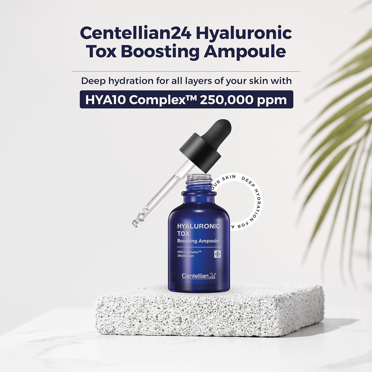 CENTELLIAN 24 Hyaluronic Tox Boosting Ampoule - Deep Moisturization & Hydration with Hyaluronic
