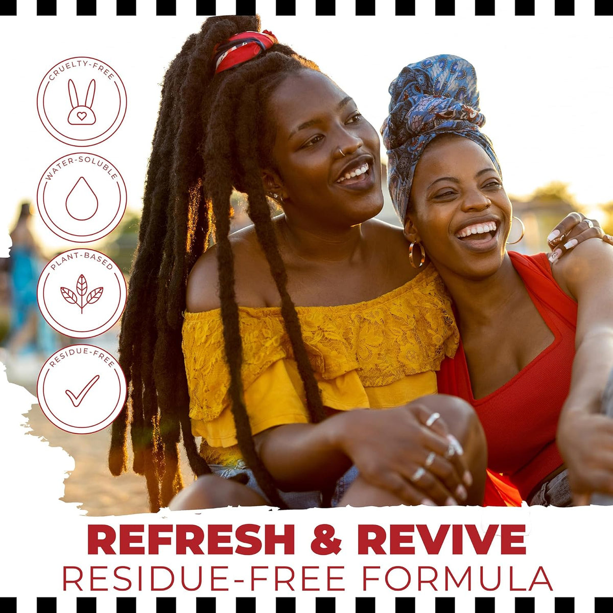 Dollylocks Dreadlock Refreshening Spray for Locs - Pepe Le Rosemary, Peppermint Lemon and Rosemary