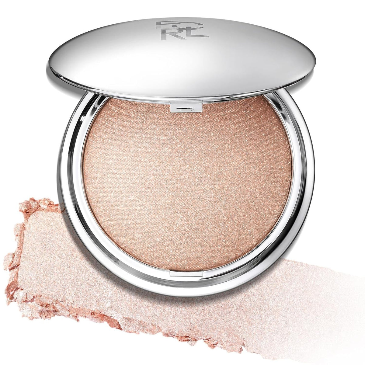 FOCALLURE Shimmer Face Highlighter Makeup Powder, Gel to Powder Glow Finish, Leaving a Lightweight