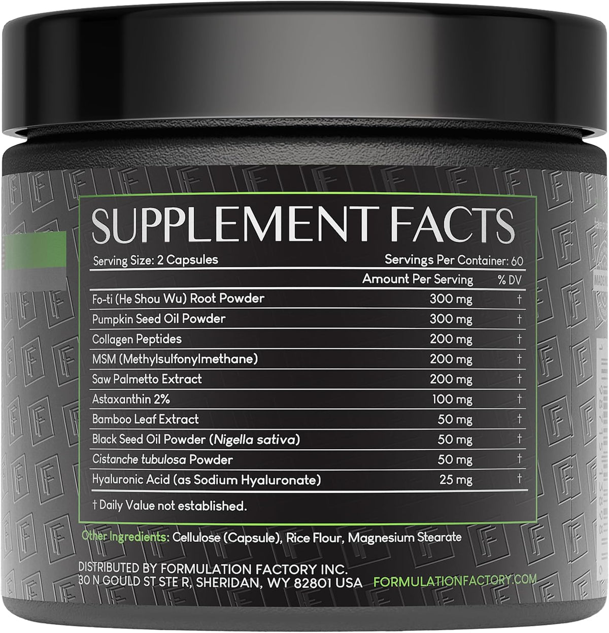 Crown of Glory 10-in-1 Hair Growth Maximizer, DHT Blocker with Saw Palmetto, Fo-Ti, Collagen