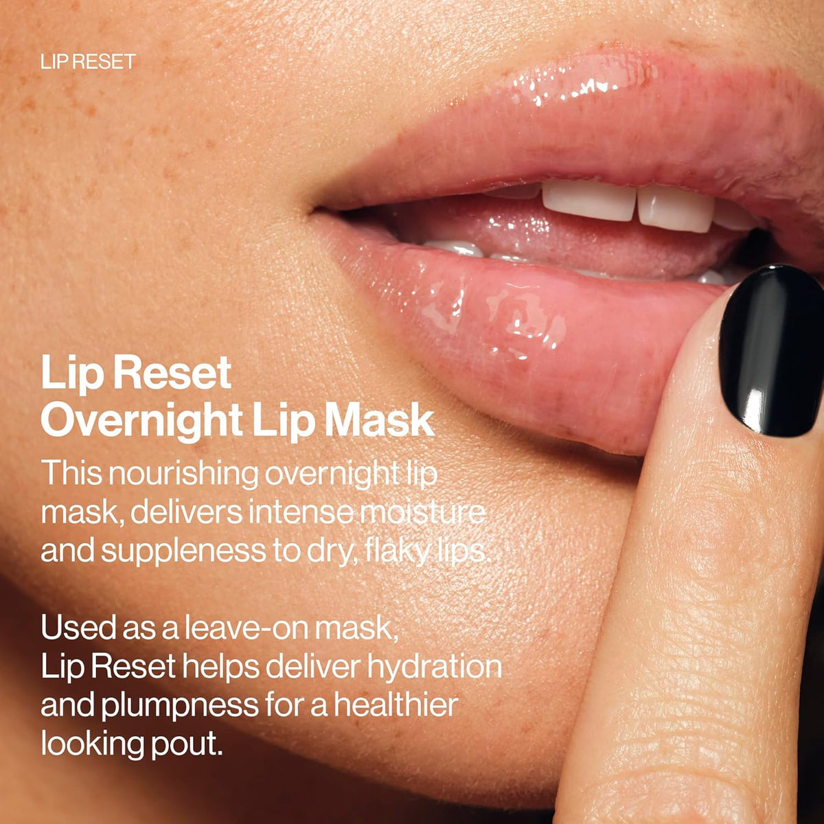 MAKE Beauty Lip Reset Overnight Lip Mask. Nourishing, Hydrating Lip Treatment for Dry, Flaky Lips.