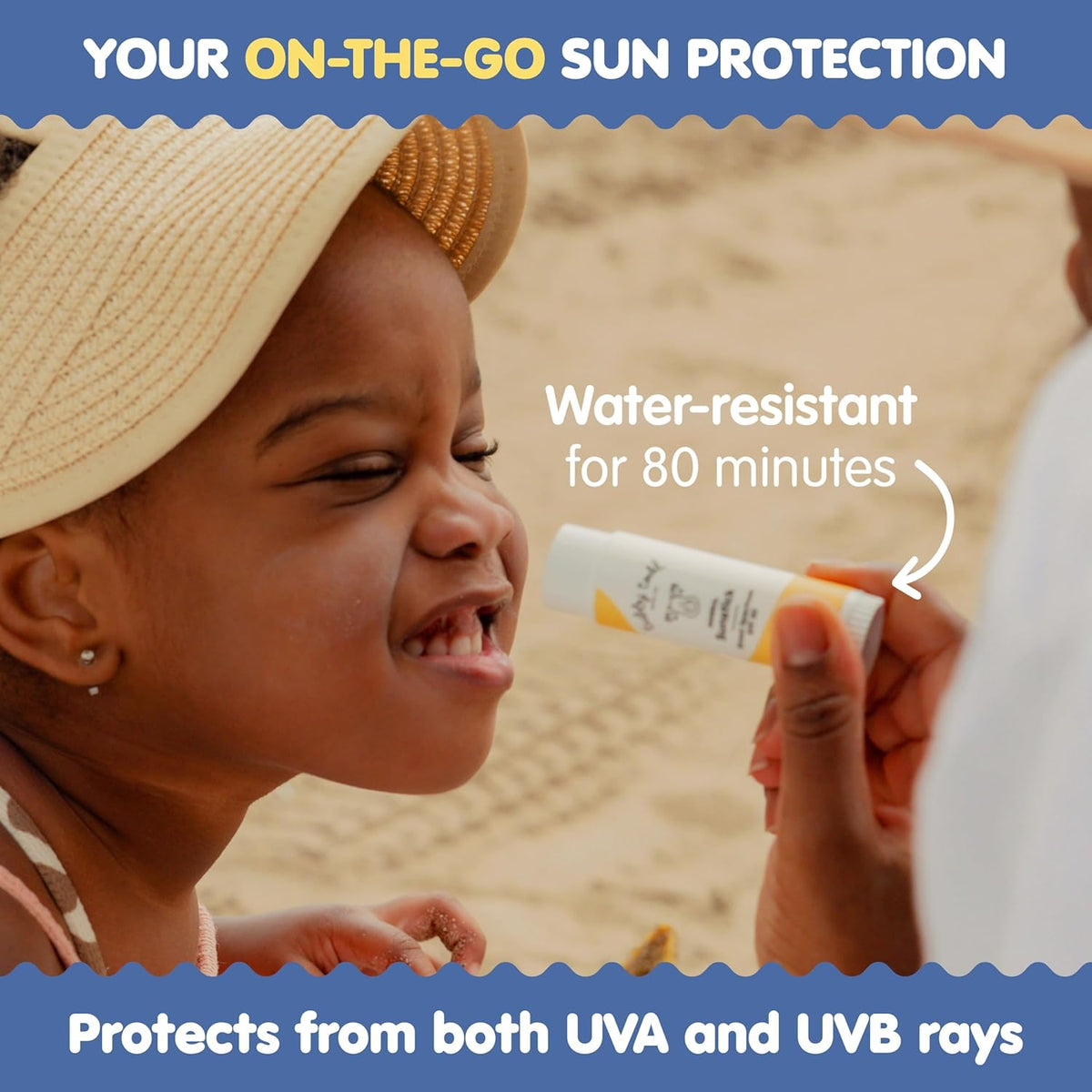 TUBBY TODD Mineral Sunstick - Broad Spectrum SPF 30 Sunscreen for Kids - Water-Resistant Stick
