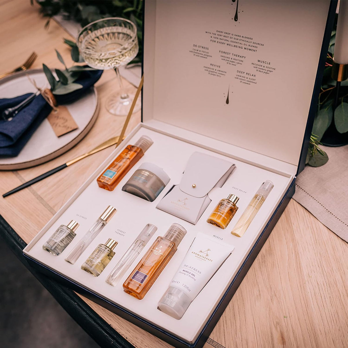 Aromatherapy Associates Our Favorite Moments. Luxurious Gift Collection of Bath and Shower Oils