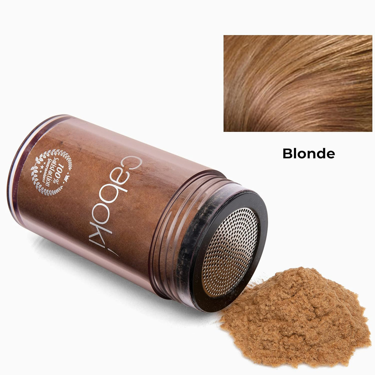 Caboki Hair Loss Concealer. All-Natural Hair Building Fiber. Make Thin Hair Look 10X Fuller