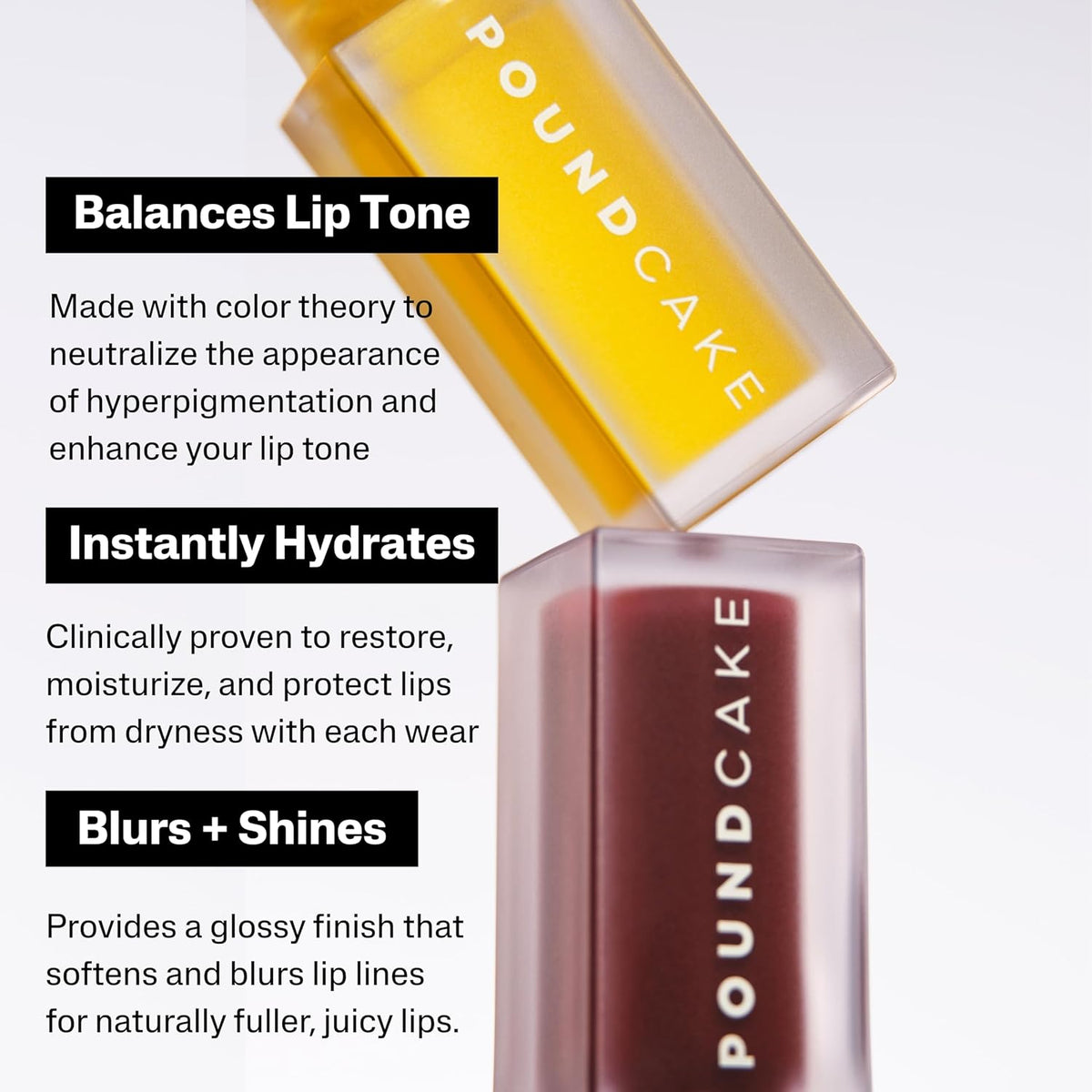 Cake Theory: Lip Tone Equalizing Oil | For Enhanced Lip Color | Hydrating and High-Shine Blurring