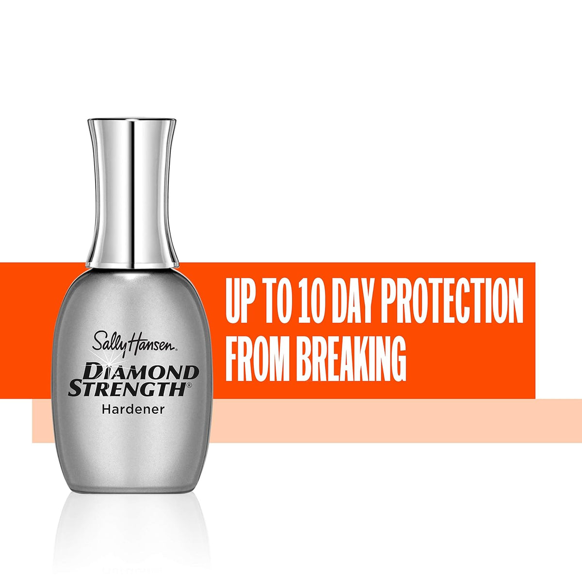 Sally Hansen Diamond Strength®, Nail Hardener, Nail Growth, Protective Layer, Clear Nail Polish