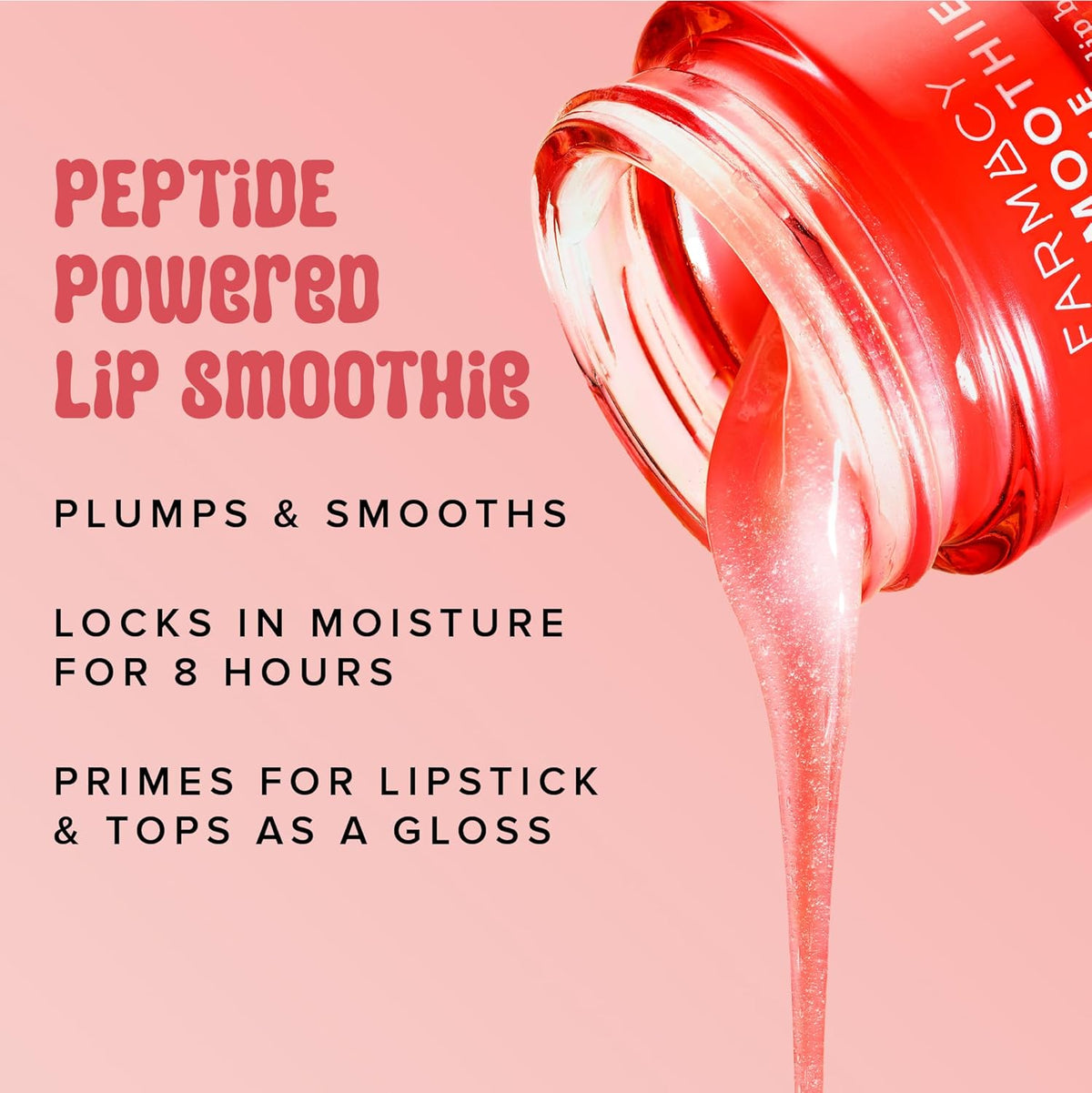 Farmacy Peptide Lip Smoothie - Hydrating Lip Balm with Vitamin C to Visibly Plump & Smooth Lines