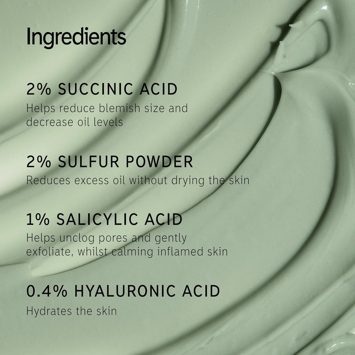 The INKEY List Succinic Acid Treatment 15ml, Clears Blemishes, Acne Treatment, Vegan Friendly