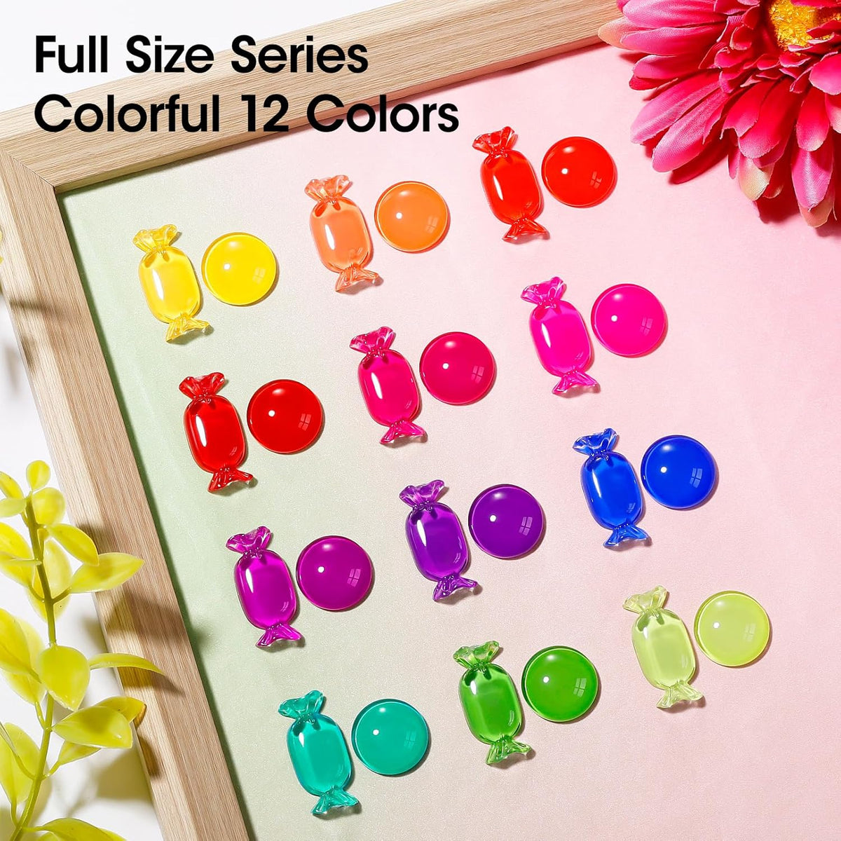 GELLEN Bright Neon Nail Polish Set, Quick Air Dry Regular Nail Polish Vibrant Rainbow 12 Colors Set