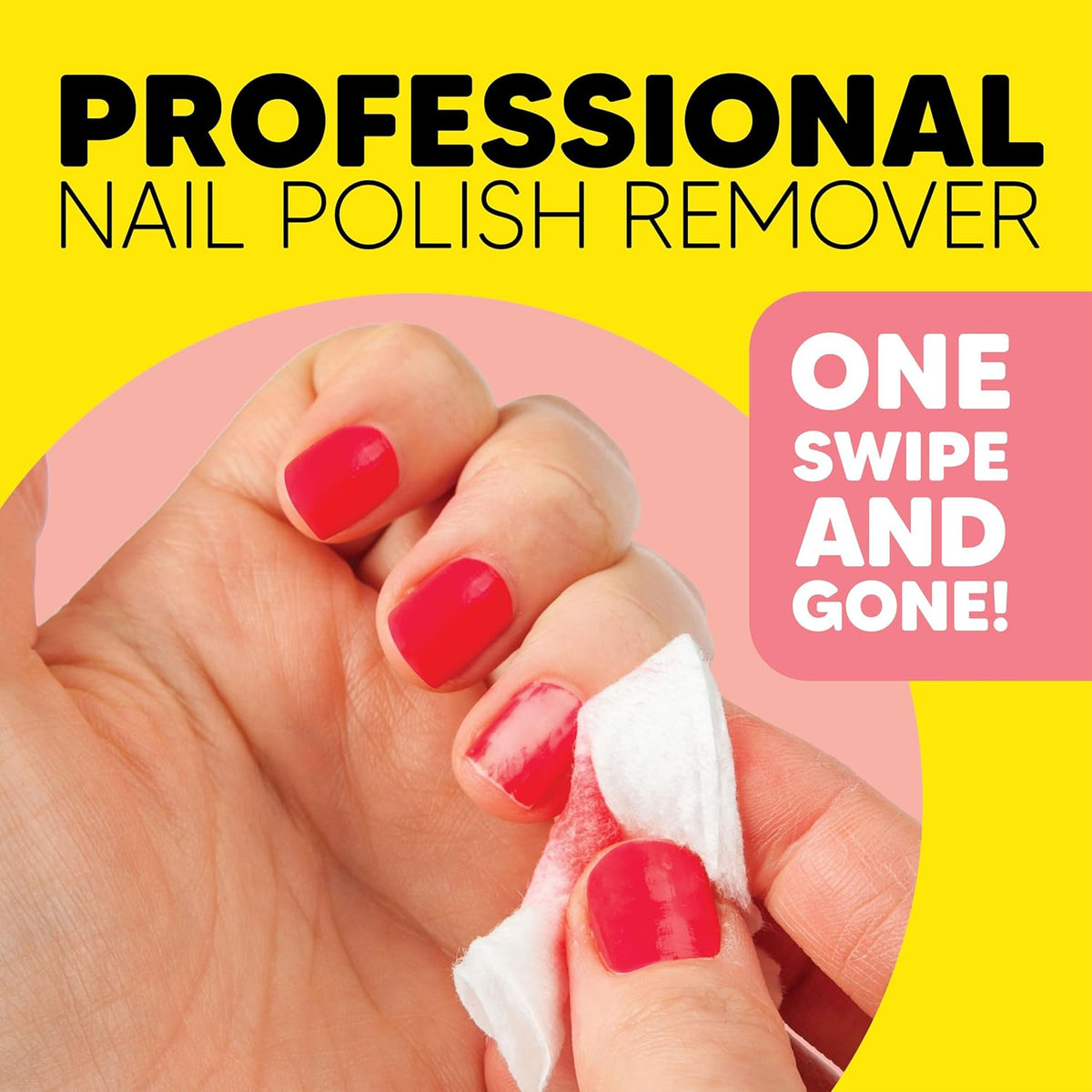 Onyx Professional Nail Polish Remover with 7 inch Nail File, Strawberry Scent, Made in USA, 16 fl
