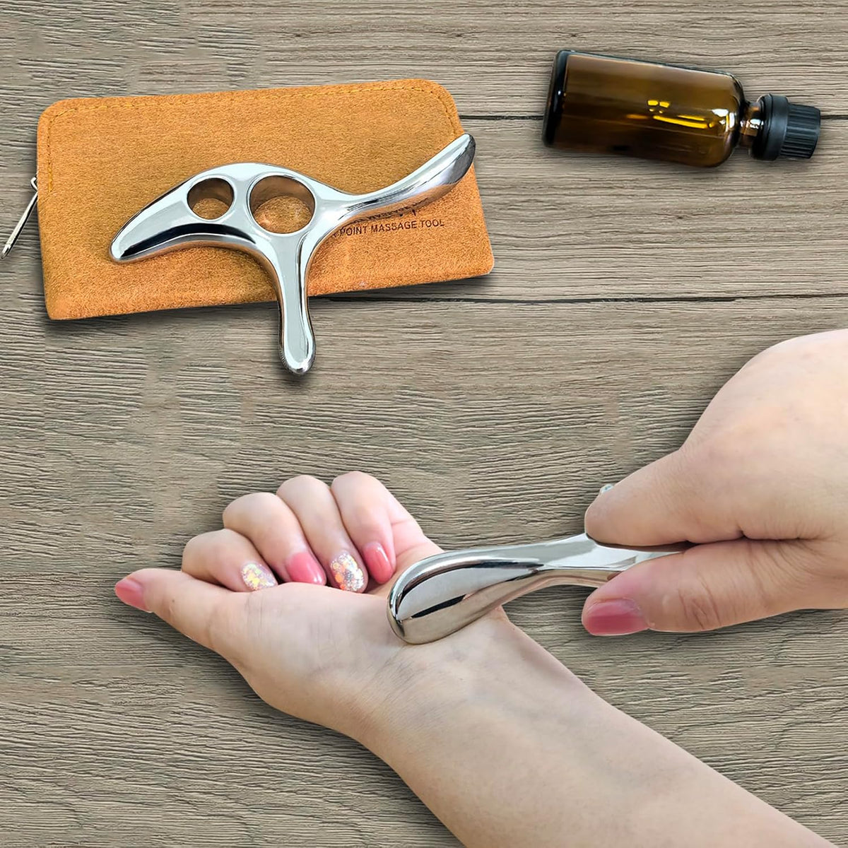 BYYDDIY Gua Sha Trigger Point Massage Tool & Muscle Scraper Tool -Thumb Protector,Deep Tissue