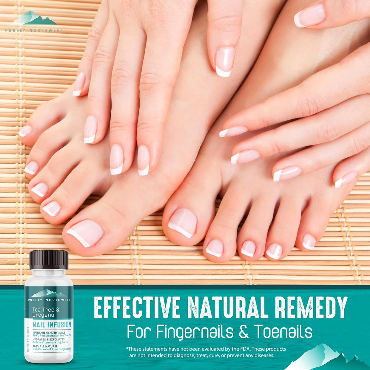 Toenail Fungus Extra Strength Solution-Thick Discolored Nail Repair, Ingrown Nails, Dry Cracked