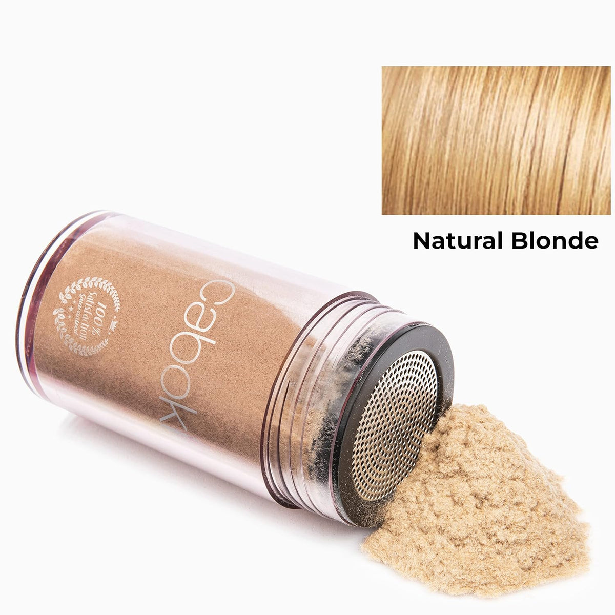 Caboki Hair Loss Concealer. All-Natural, Plant-Based Hair Building Fiber. Covers Bald Spot and