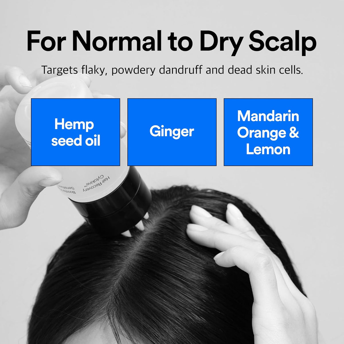 Hair-Recovery Cytokine Booster, 3.38 Fl.Oz.– Hair Regrowth Tonic for Thinning Hair, Hair Loss