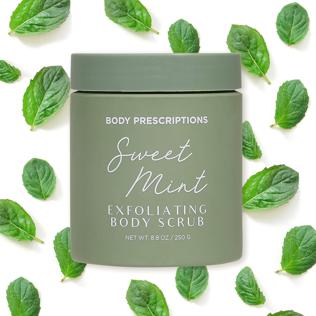 Body Prescriptions Exfoliating Body Scrub – Body Cleanser for Nourished, Ultra-Smooth Skin, Honey
