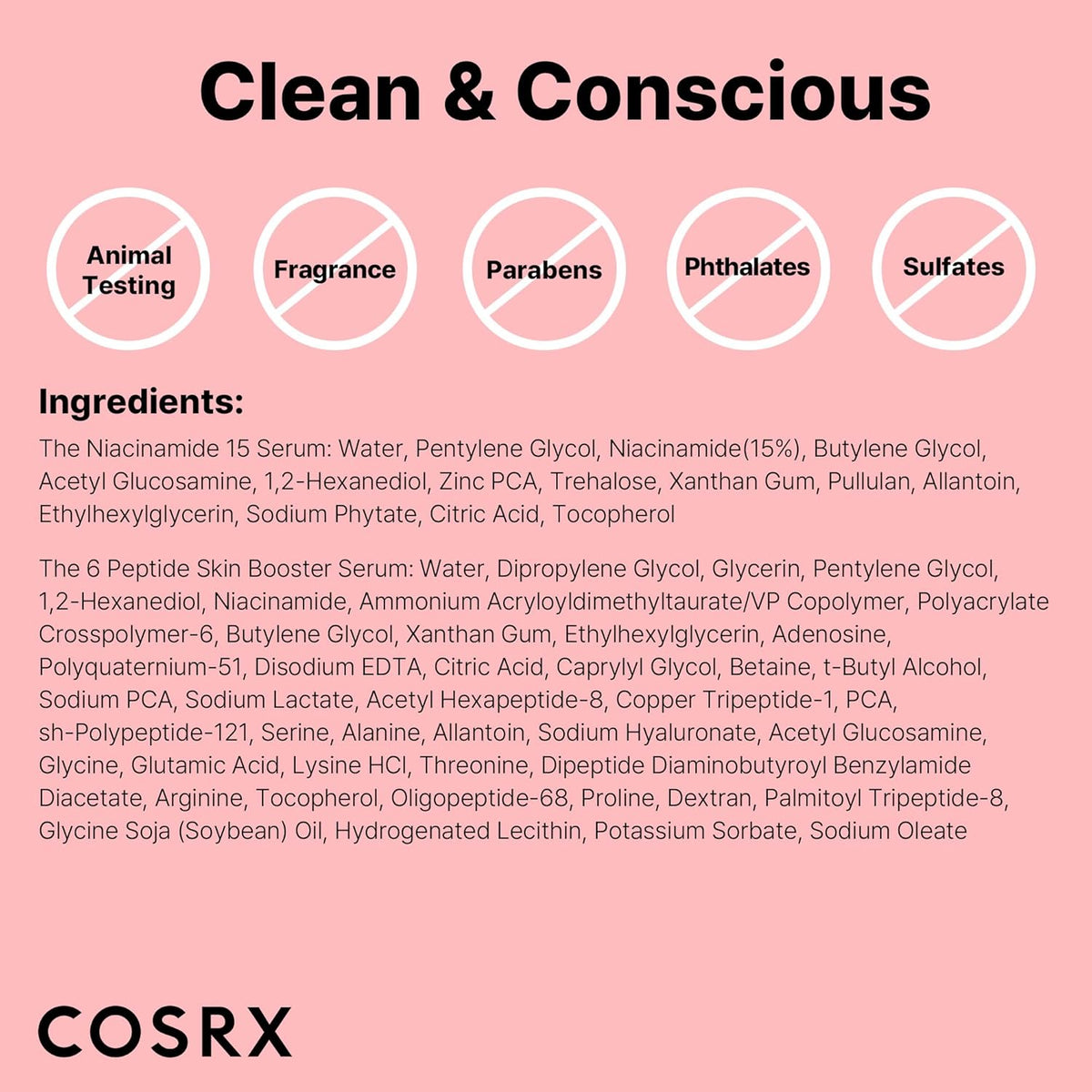 COSRX Niacinamide 15% Peptide Booster Set - Amazon Exclusive - Korean Skin Care Set, Gift Sets