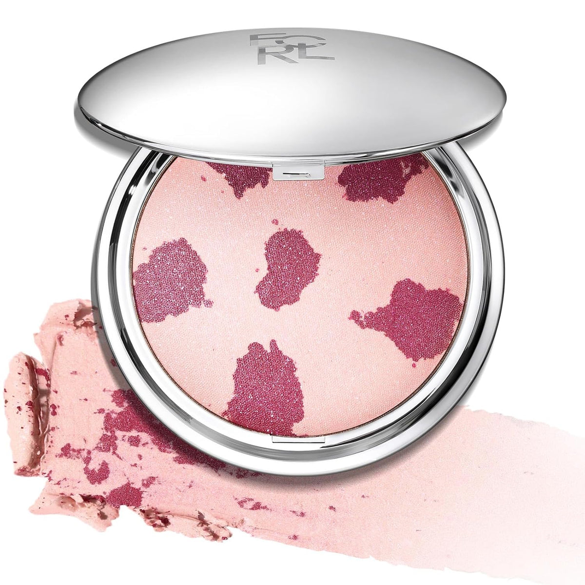FOCALLURE Shimmer Face Highlighter Makeup Powder, Gel to Powder Glow Finish, Leaving a Lightweight