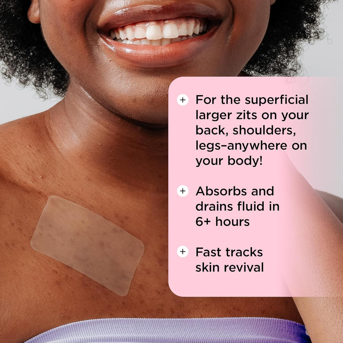 ZitSticka Pimple Patches for Face and Body, Goo Getter Hydrocolloid Patches to Cover Zits &