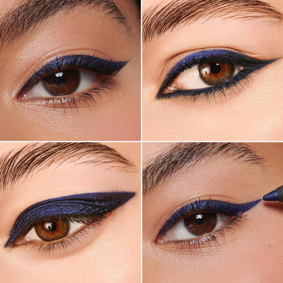 Wonderskin Eyeliner Pencil, 1440 Longwear Blue Purple Eyeliner Pencil - Waterproof, Sharpenable &