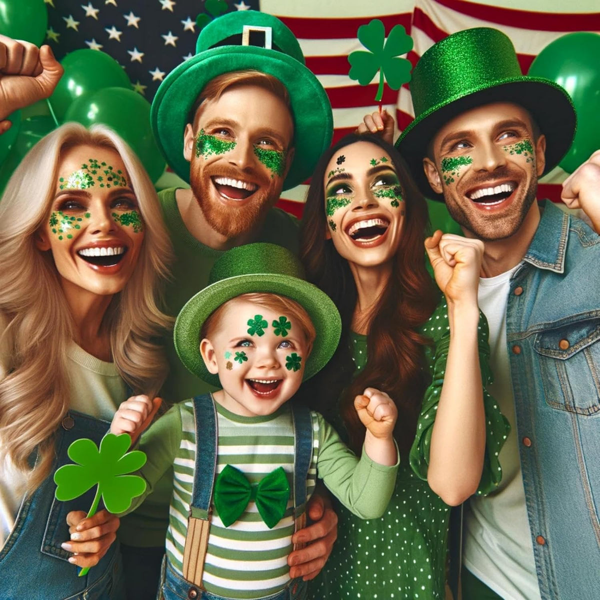 MEICOLY Green Face Body Glitter,St Patricks Day Accessories,Green Face Paint Glitter Gel Chunky