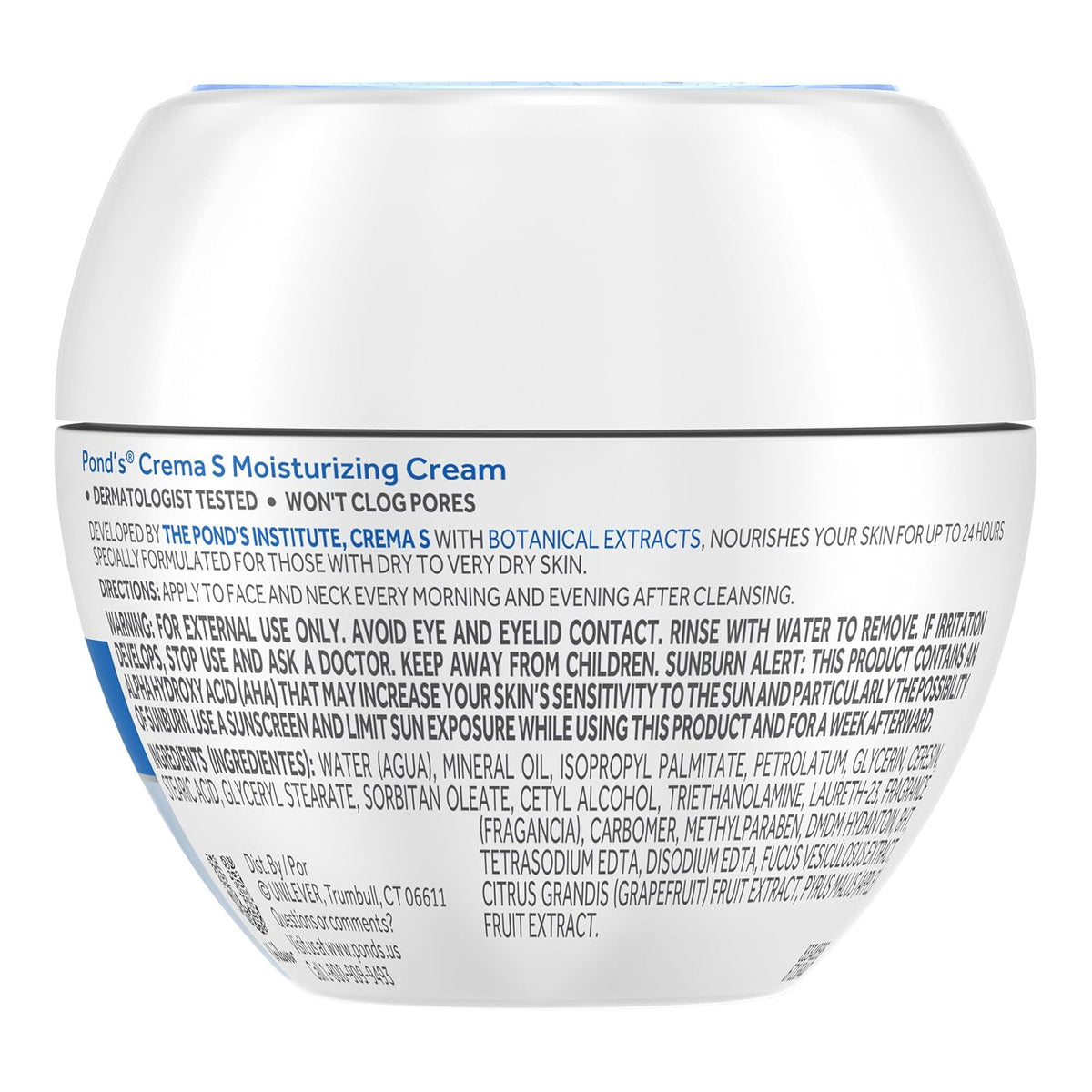 POND'S Nourishing Moisturizing Cream, Crema S 1.75 oz