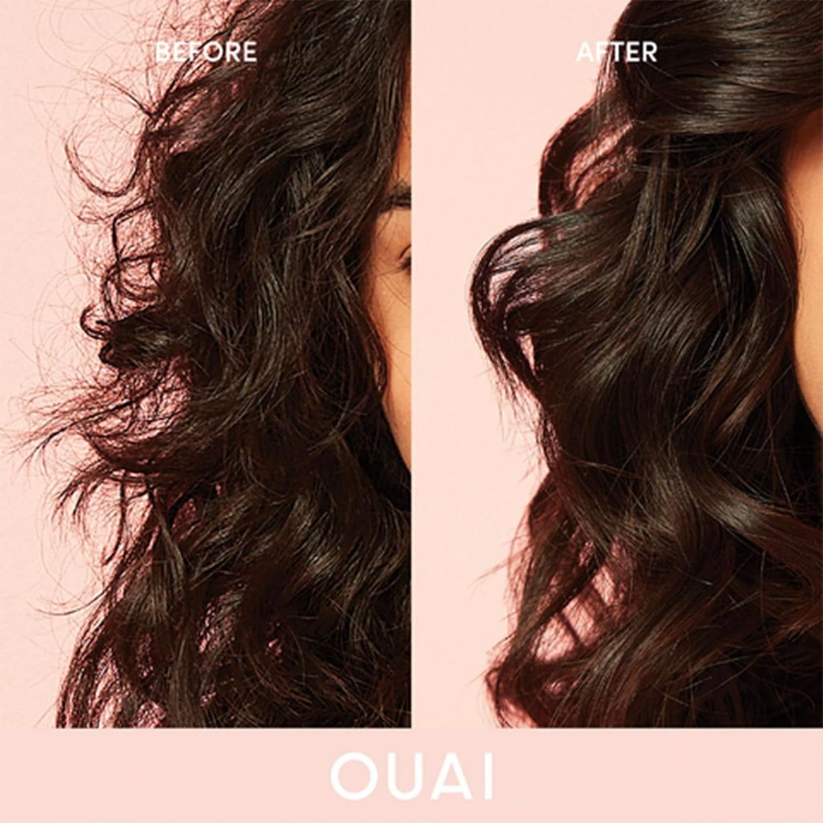 OUAI Anti Frizz Cream - Moisturizing Hair Cream with Frizz Control & Heat Protection - Provides