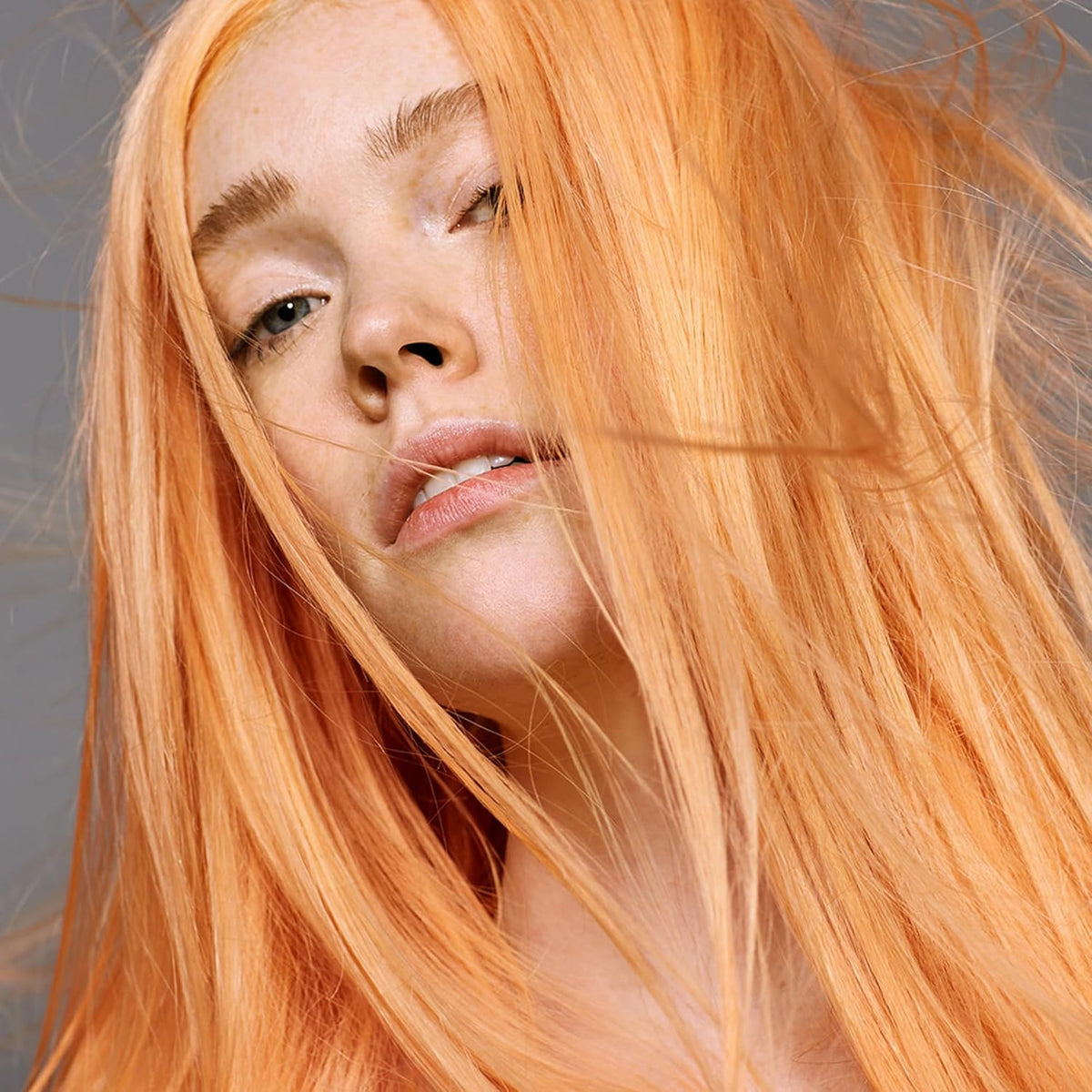 Good Dye Young Semi-Permanent Hair Color, Vegan and Cruelty-Free Peach Orange Hair Dye, Last up to