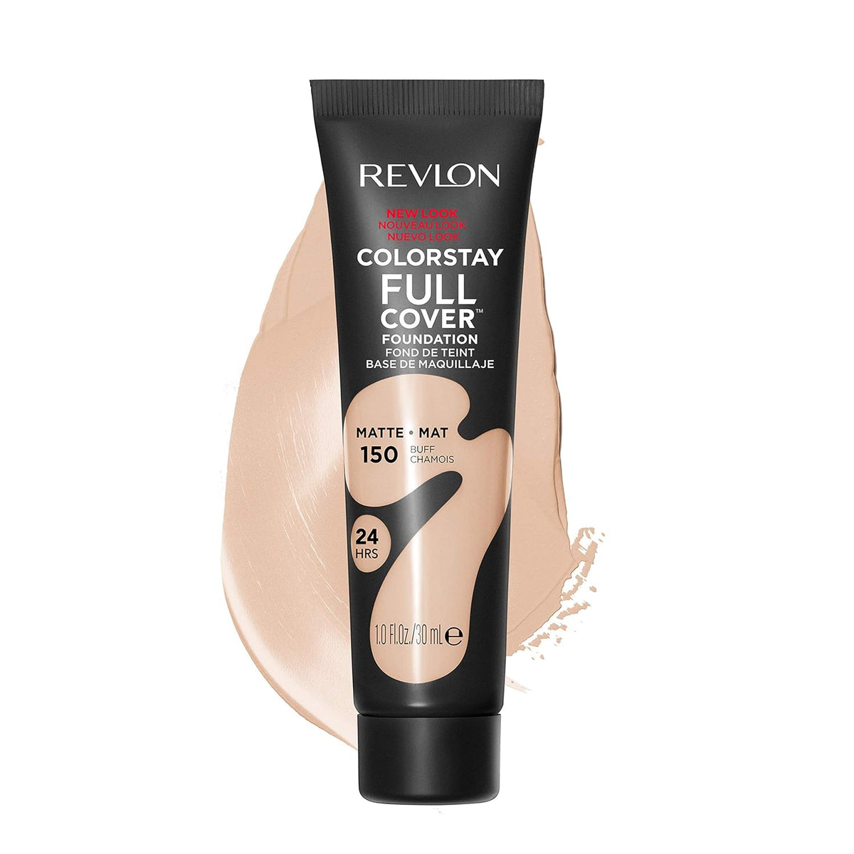 Revlon ColorStay Full Cover Longwear Matte Foundation, Heat & Sweat Resistant Lightweight Face