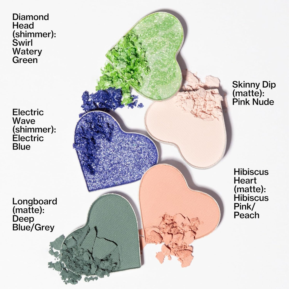 Pacifica Eyeshadow Palette – Waikiki Mineral Eyeshadow, Blendable Shimmer & Matte Shades w/Velvet