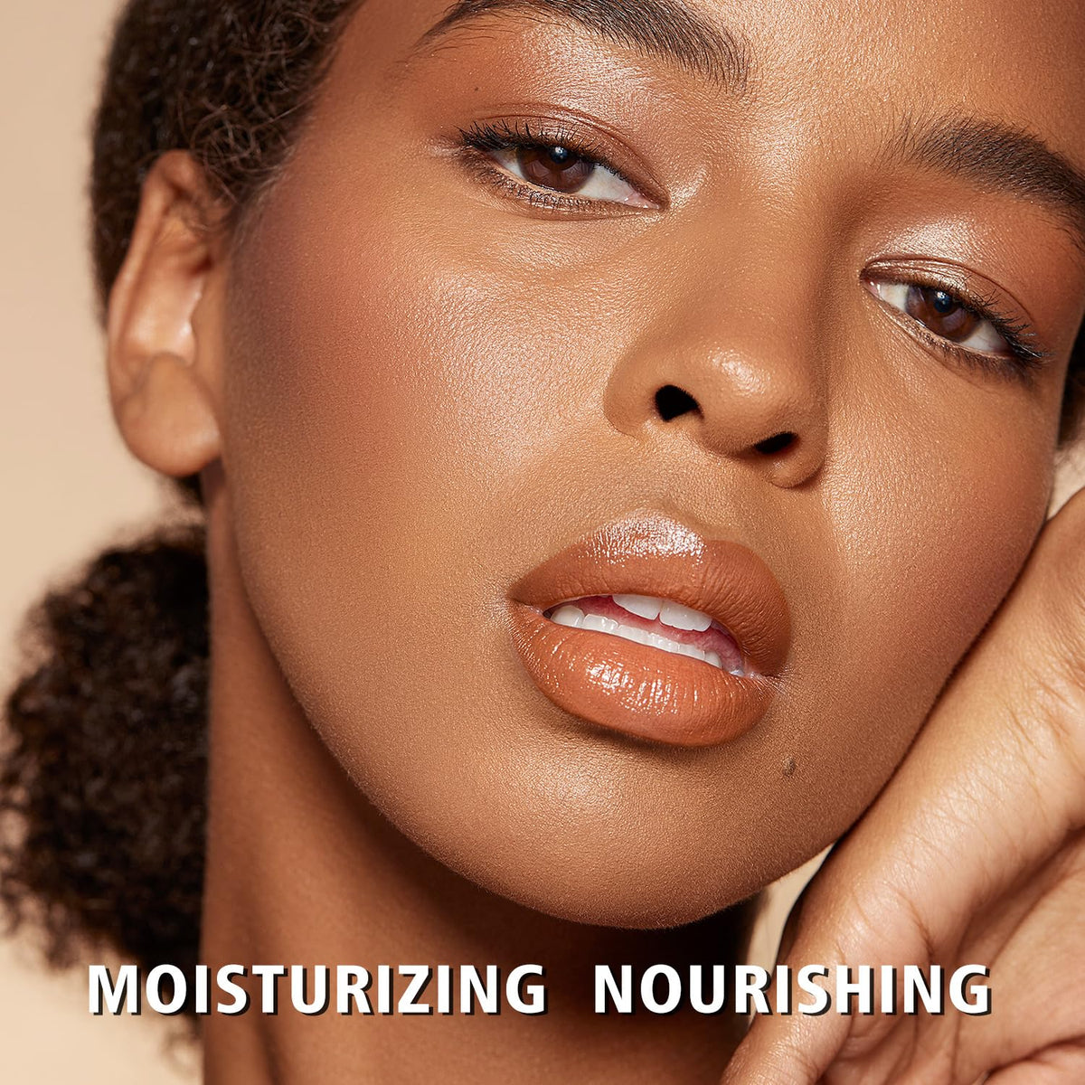 MAKI YIKA Moisture Nude Lipstick for Women Hydrated Tinted Lip Balm for Dry Cracked Lips Weightless