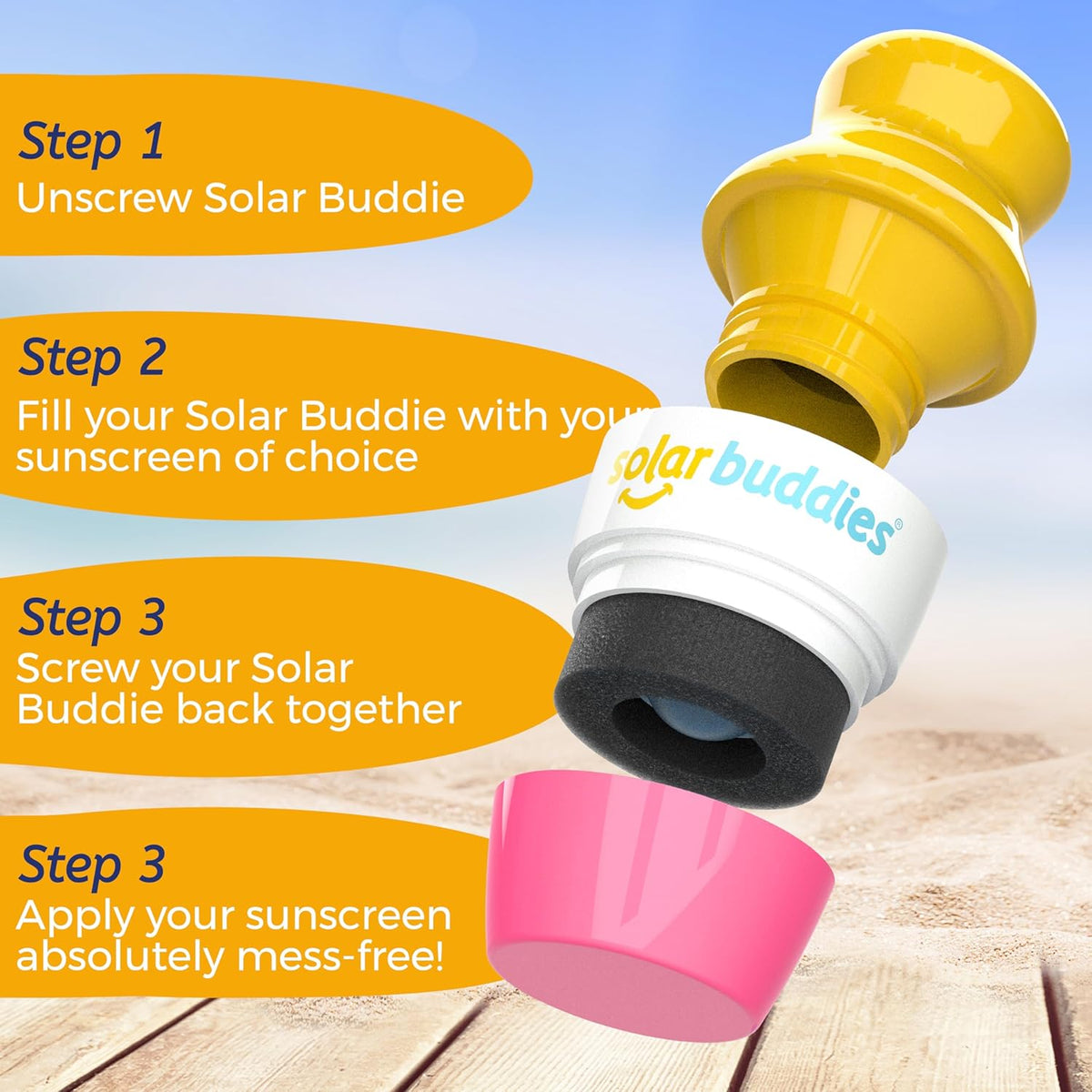 Pink Bag Bundle Solar Buddies Refillable Roll On Sunscreen Suncream Applicator Bag Bundle With