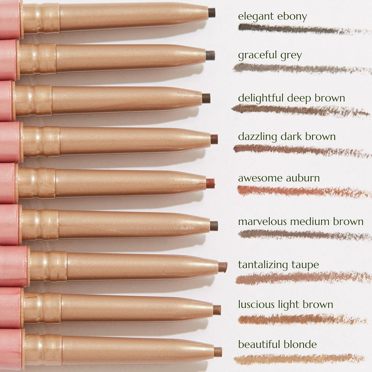Chella Eyebrow Pencil – Easy-to-Use Brow Definer for Shaping, Filling & Blending – Long-Wear Grey