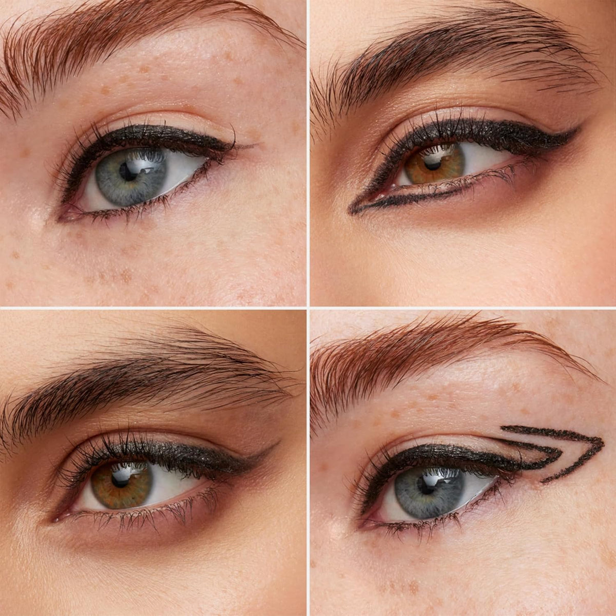 Wonderskin Eyeliner Pencil, 1440 Longwear Black Glitter Eyeliner Pencil - Waterproof, Sharpenable &