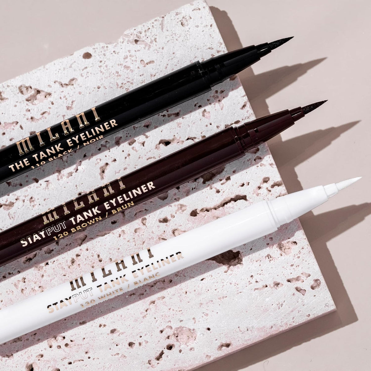 Milani The Tank Liquid Eyeliner - No-Skip Liquid Eyeliner Pen, Waterproof Formula, Makeup Pen, Long
