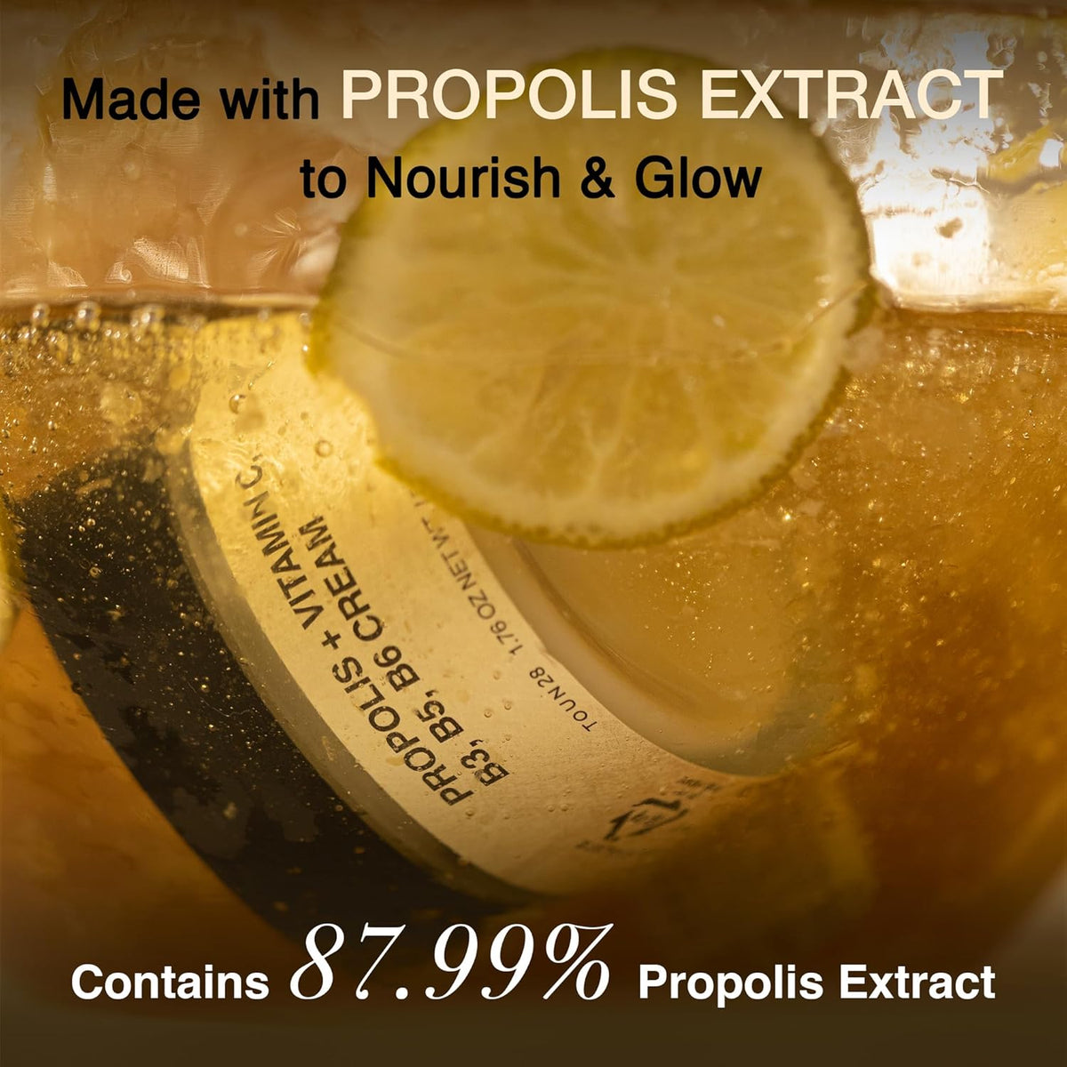 TOUN28 Propolis Vitamin C & B Complex Cream 1.76 oz (50g) | Moisturize, Nourish & Strengthen Skin